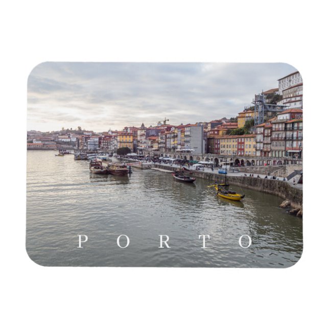 Distrito de Porto Ribeira ver imán de nevera (Horizontal)