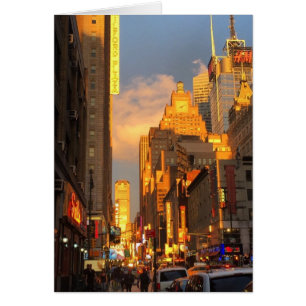 Distrito del Teatro Midtown Sunset NYC New York
