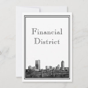 Distrito financiero de bodas de destino de Boston