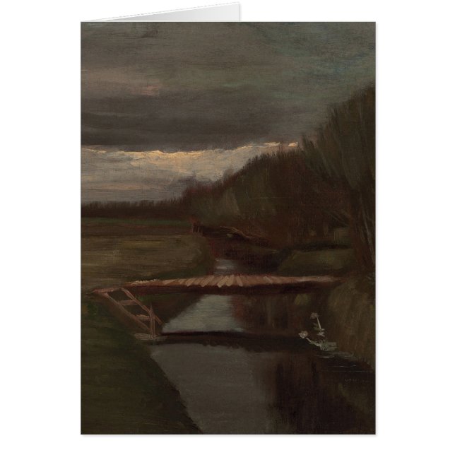 Ditch & Small Bridge, Bella Artes Van Gogh (Frente)