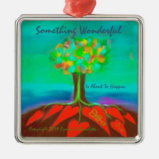 Ditto Dúo Ornamento De Navidad Algo Maravilloso! (Frente)