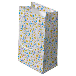 Ditzy Daisies en la bolsa de regalo pequeña de Per