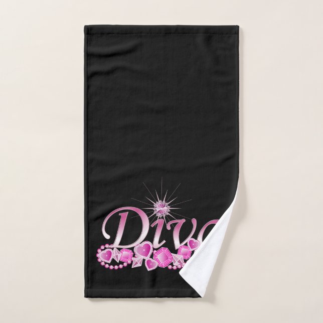 Diva Bling (Toalla de mano)