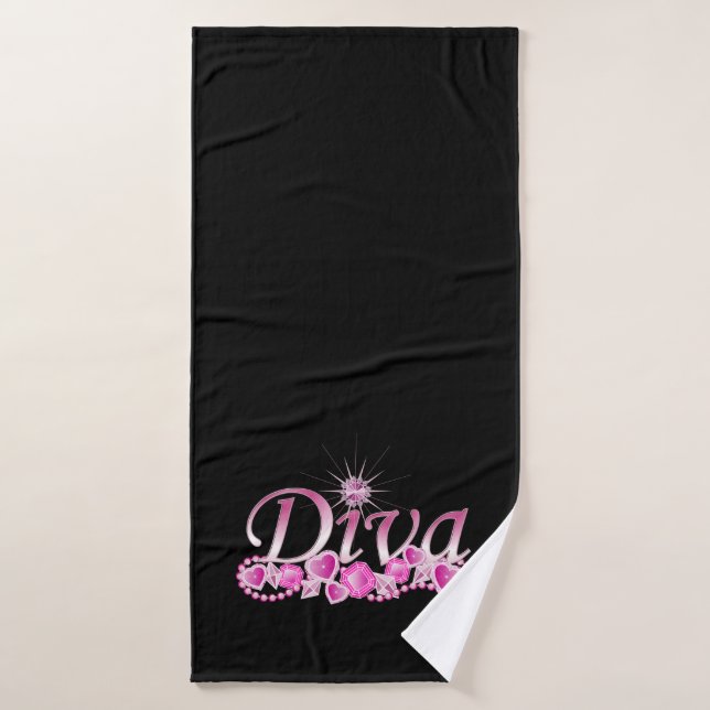 Diva Bling (Toalla de baño)