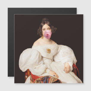 Diva de chicle explotado