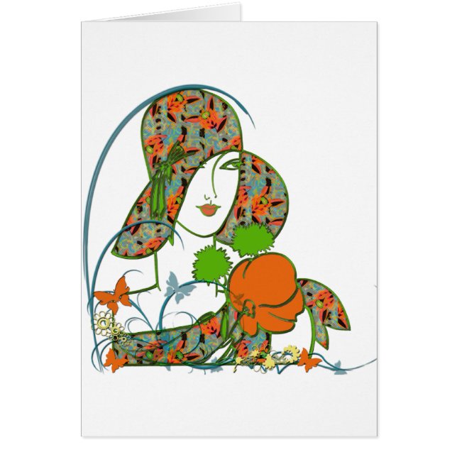 Diva de Deco de la primavera (Frente)