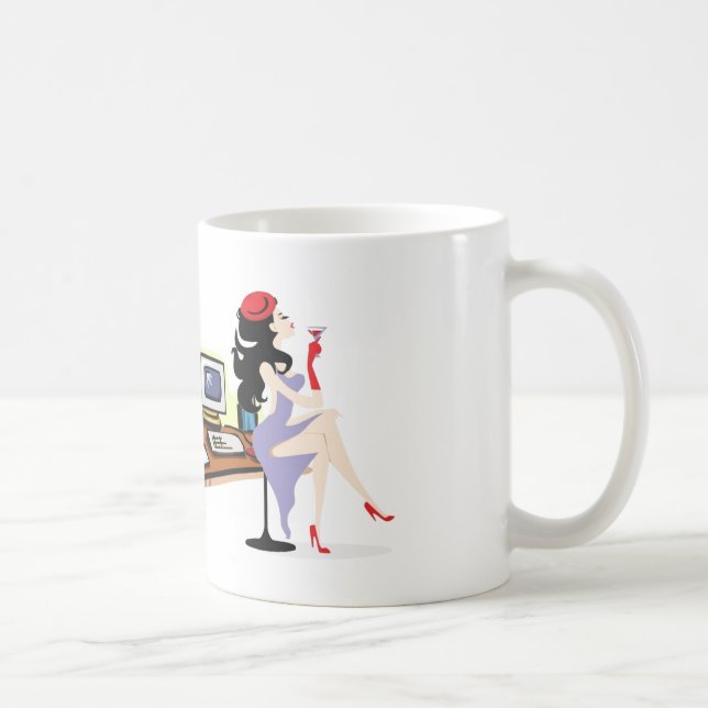 Diva de la taza de café del día del ayudante (Derecha)
