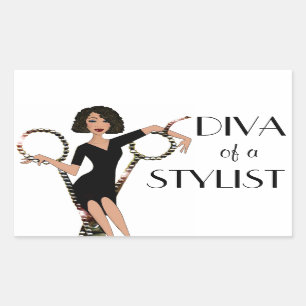 DIVA de las etiquetas de un estilista