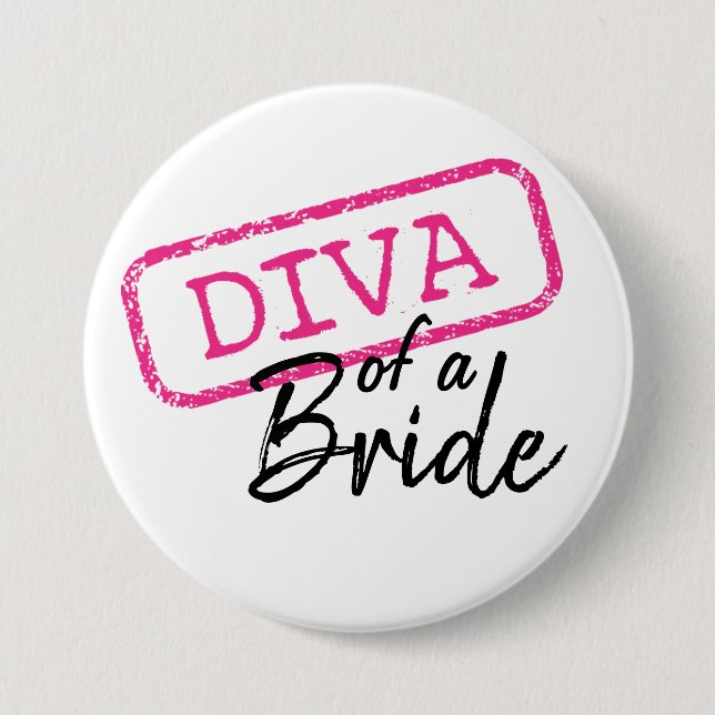 "DIVA" de un botón de novia (Anverso)