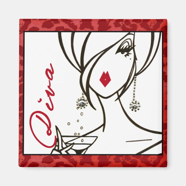 Diva de un imán (Frente)