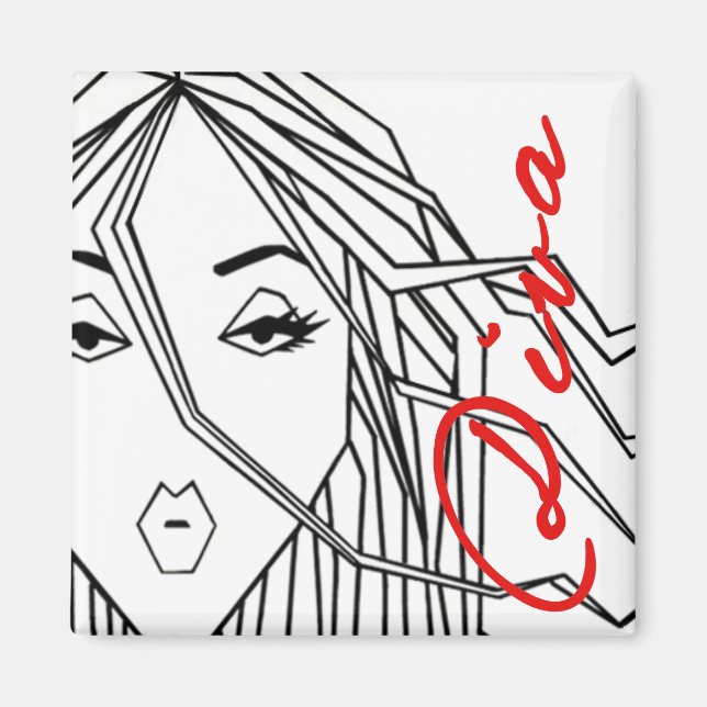 Diva de un imán (Frente)