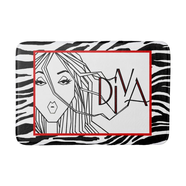 "DIVA" de una alfombra (Anverso)