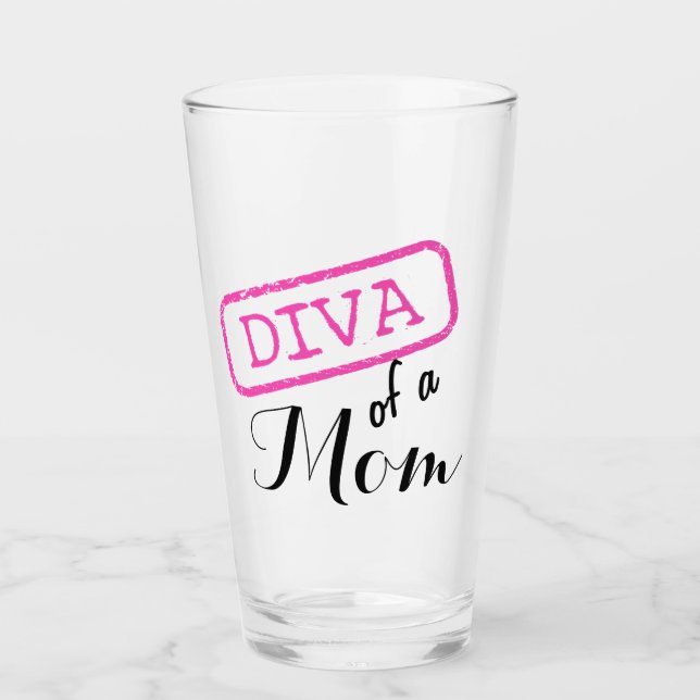 "Diva de una mamá" (Anverso)