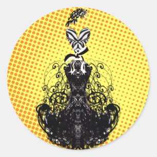 Diva Fashion Pegatina - Naranja