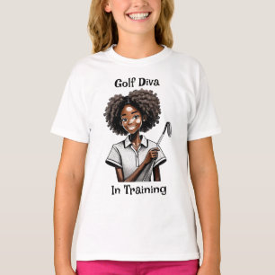 Diva Golf En Entrenamiento - Camiseta Junior Golf