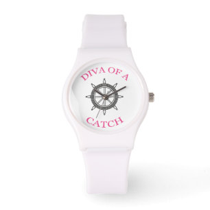 "Diva of a Catch", reloj de pulsera náutico