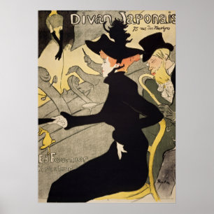Divan Japonais Toulouse-Lautrec Arte de época