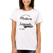 Divas-N-Rides Leyendas modernas camiseta de manga