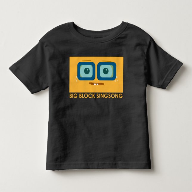 Diversa camiseta amarilla del niño de BBSS (Anverso)