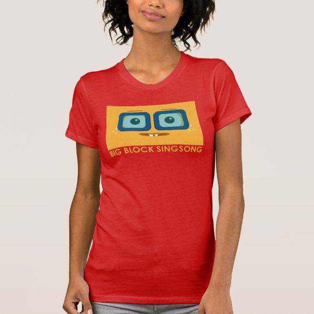 Diversa camiseta de las mujeres amarillas de BBSS (Anverso)