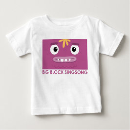 Diversa camiseta púrpura del bebé de BBSS