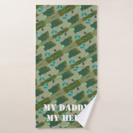 Diverse green colors background