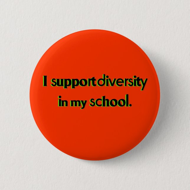 Diversidad en mi botón escolar (Anverso)