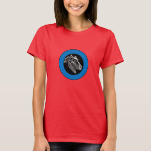 Diversión, amor "correr" camiseta de mujeres