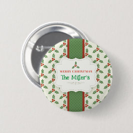 ¡DIVERSIÓN! Botón de Navidad - Personalizado - Agr