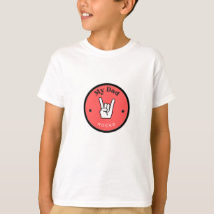 ¡Diversión! Camiseta para niños - ¡Mi papá rota!