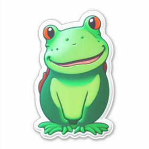 Diversión con colecciones de Pegatinas de ranas