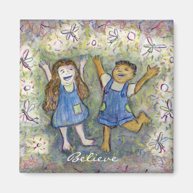 Diversión con imanes de refrigerador de Personaliz (Frente)