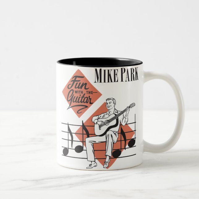 Diversión con la taza de la guitarra (Derecha)