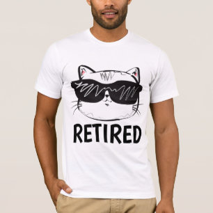 DIVERSIÓN DE CAMISETAS DE CAT RETIRADA
