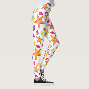 ¡Diversión de Estrellas de Mar! - Leggings