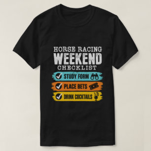 Diversión de Fin de Semana: Camiseta de Lista de V