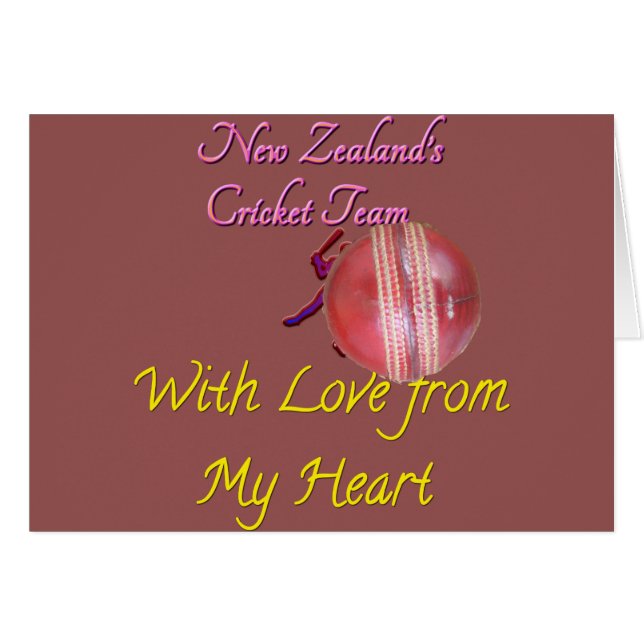 Diversión de jugador de cricket de Nueva Zelanda (Anverso (Horizontal))