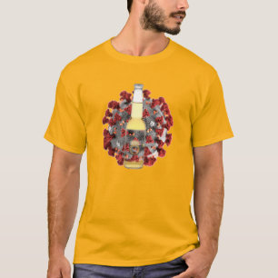 Diversión de la camiseta de Coronavirus