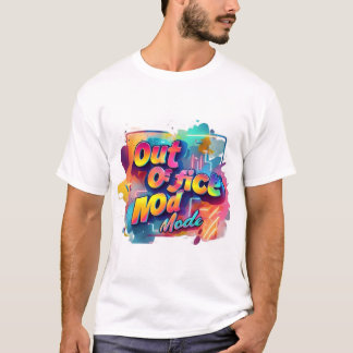 "Diversión de la camiseta de la tipografía: fuera