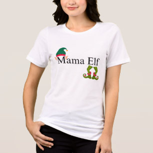 Diversión de la familia Elf: Camisetas de Navidade