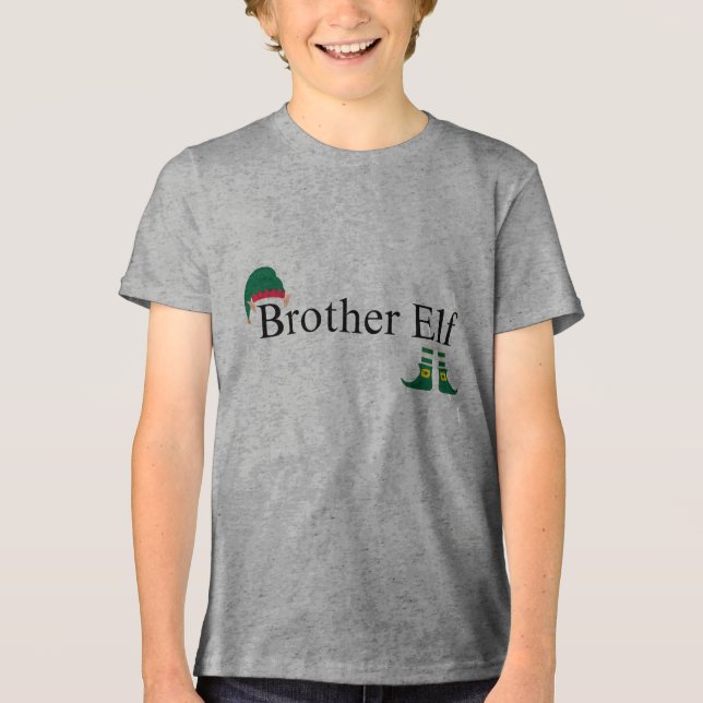Diversión de la familia Elf: Camisetas de Navidade (Anverso)