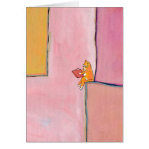 Diversión de la lectura del arte del gato - la