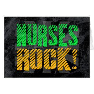 Diversión de la roca de las enfermeras, anaranjada