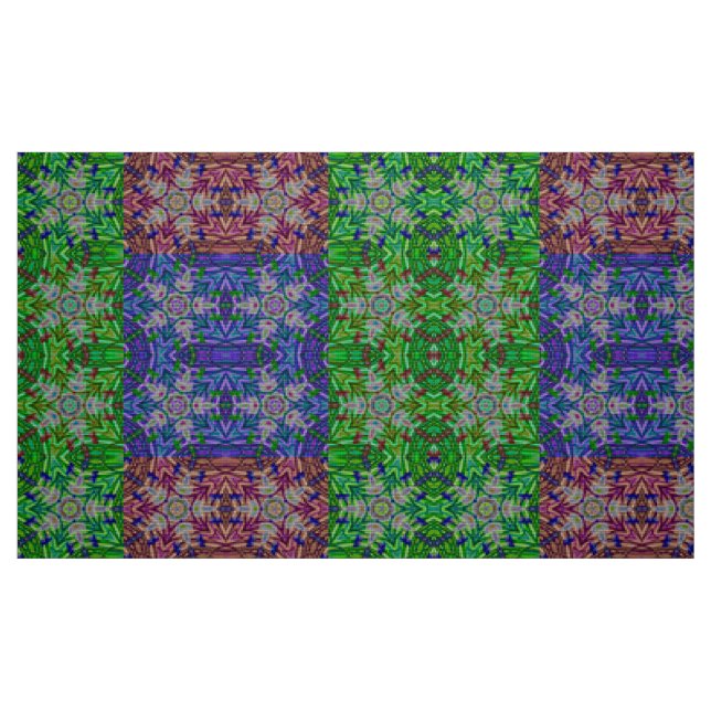 Diversión de tela de color caleidoscopio! ("Cuarto gordo" (fat quarter))