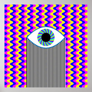 Diversión de todos ver arte digital de ojos con w 
