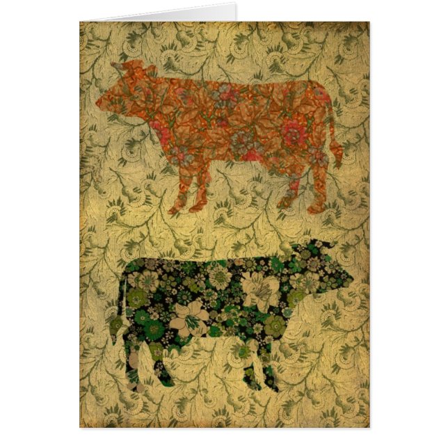 Diversión de vaca todas las ocasiones Tarjeta de s (Frente)