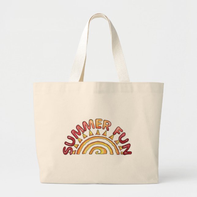 Diversión de verano - Bolsa de tote (Frente)