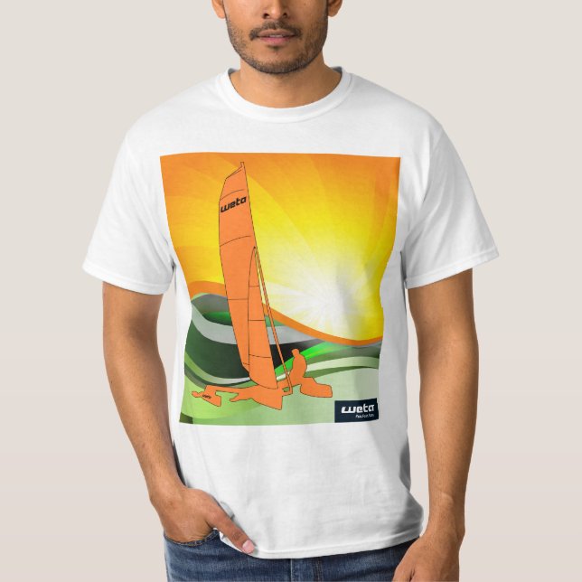 Diversión de Weta. Rápido. Camiseta fácil (Anverso)