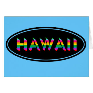 Diversión del azul de Hawaii