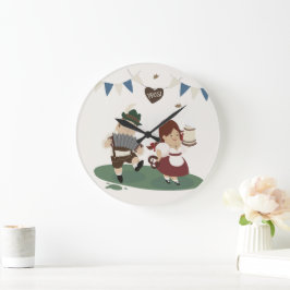 diversión El músico Bavarian invita al reloj de Ok